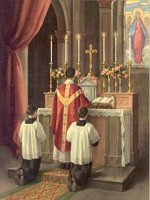 Prayers at the Foot of the Altar, in the Tridentine Mass