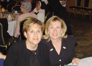Mary Weise (left) and Pat Gnaster (right)