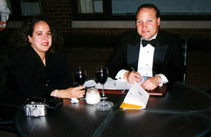 Heidi and Doug Cipriano, outside