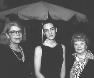 Kathleen Hartigan, Tina Soerio, and Mrs. George Garver