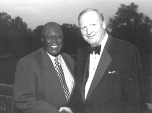 President John Stroger (left) and David Hartigan (right)