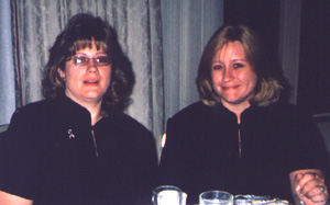 Julie Savant Galvin and Lisa Savant Cameron