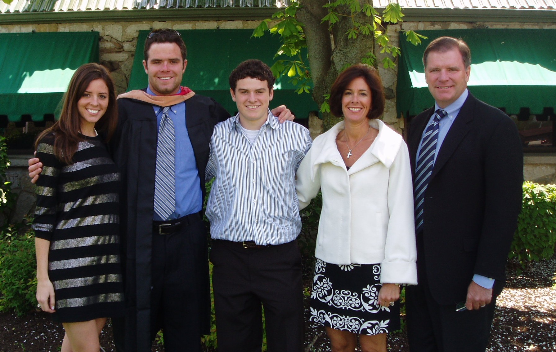 The Brady Family; Bill is on the right.