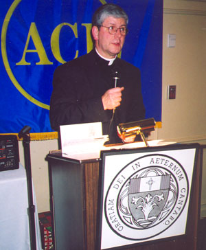 Father Charles Fanelli, pastor of St. Thomas More
