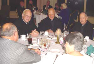 Fathers Joe Bennett, Pierre Barr, and Jim Flynn