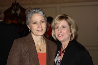 Lisa Caposey (left) and Pat Gnaster (right)