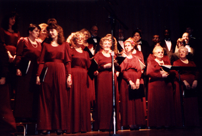 St. Xavier University Choir in conert