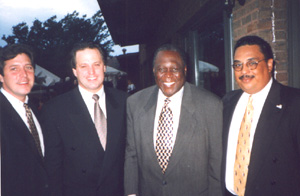 John Stroger, President of Cook County