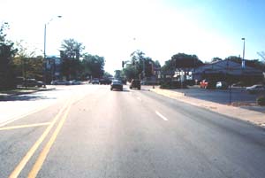 Eastbound on 183, approaching Western