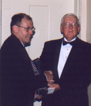 Ray Suchak accepts Gratiam Dei Award