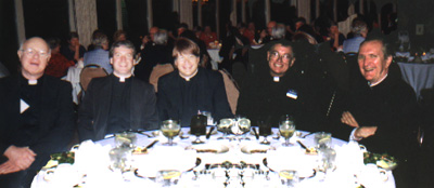 Father Pierre Barr and other priests