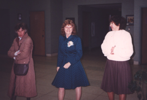 Mary Ellen Chesbro, Joan Termini, and Jeanette Dandurand