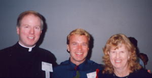 Father Gilligan, Dan Schutte, and Joan Termini