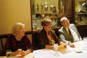 Joan Braden, Rosann Conroy, and Ed Waymel