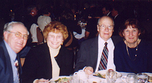 Dave & Pat Thompson; Ed & Joan Waymel
