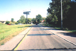 Exit ramp I-294, eastbound