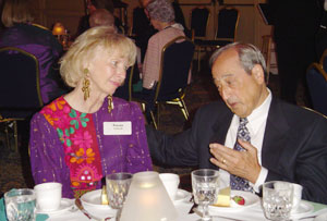 Susan Vorwerk and Mayor Angelo Ciambrone