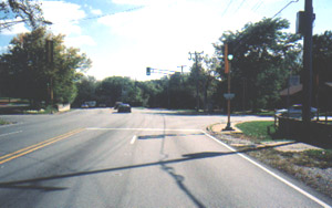 Dixie Highway at intersection with Flossmoor Road